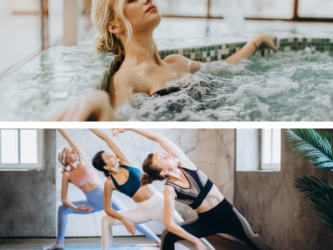 thuỷ trị liệu kết hợp yoga